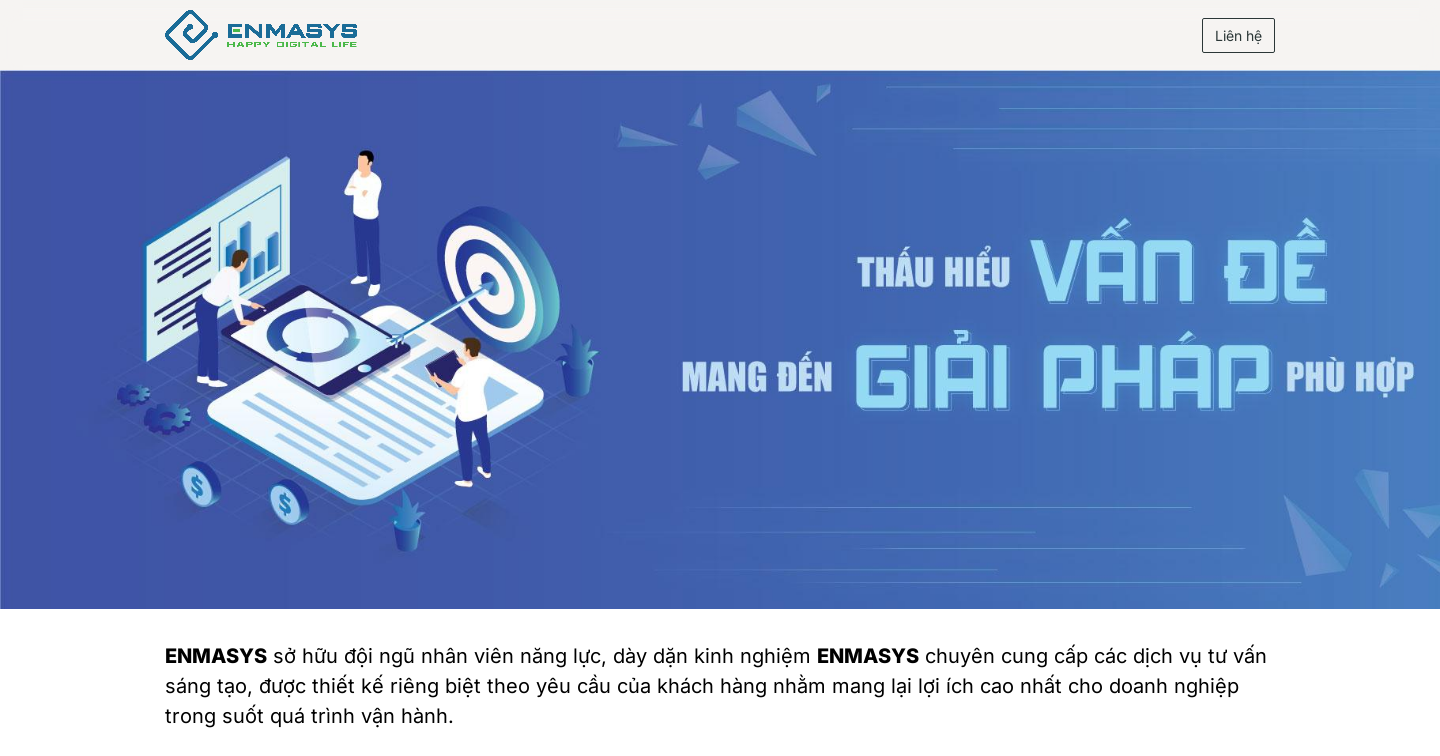 Dich-Vu | Tư vấn Đầu tư và triển khai chuyển đổi số : ERP, HRM, CRM