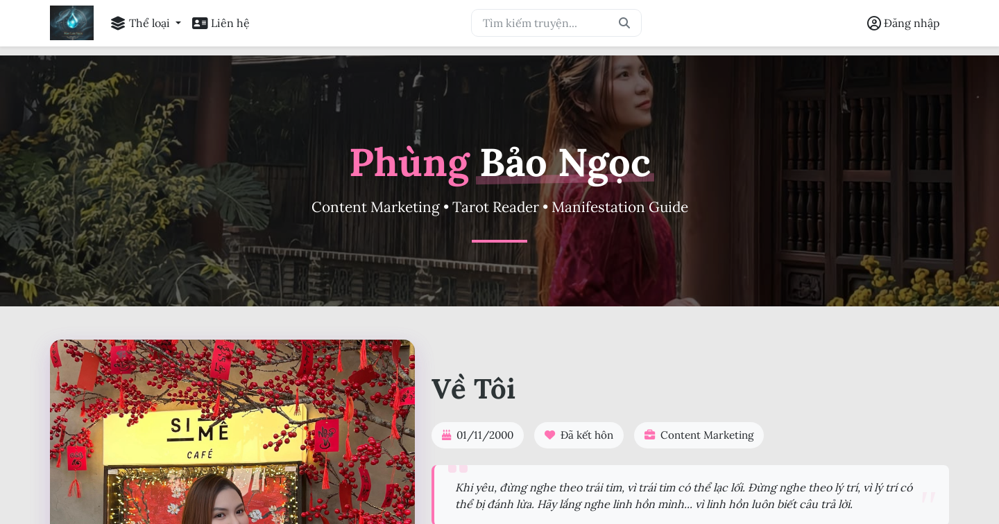 Về Tác Giả Phùng Bảo Ngọc