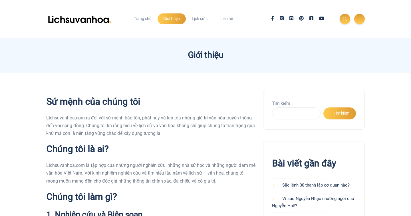 Giới thiệu