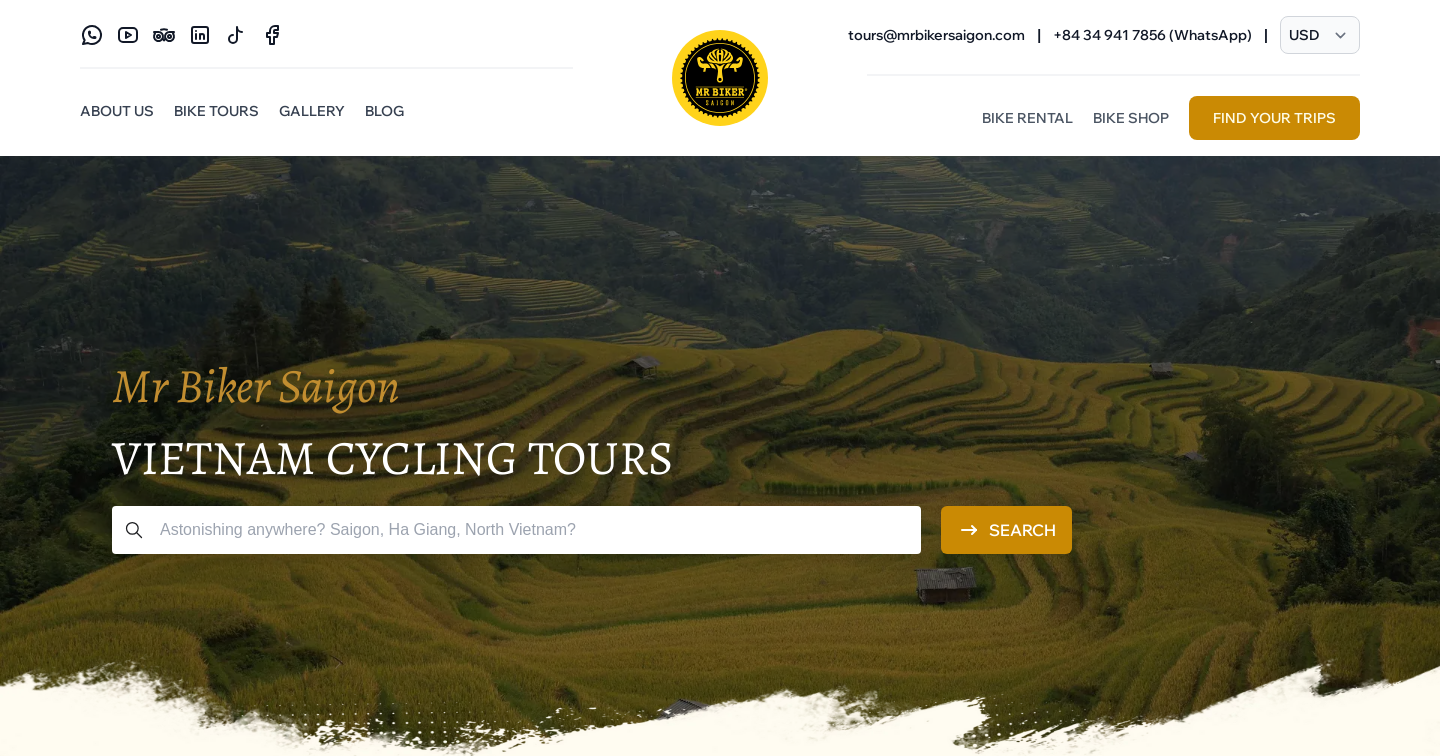 Vietnam Cycling Tours | MrBikerSaigon
