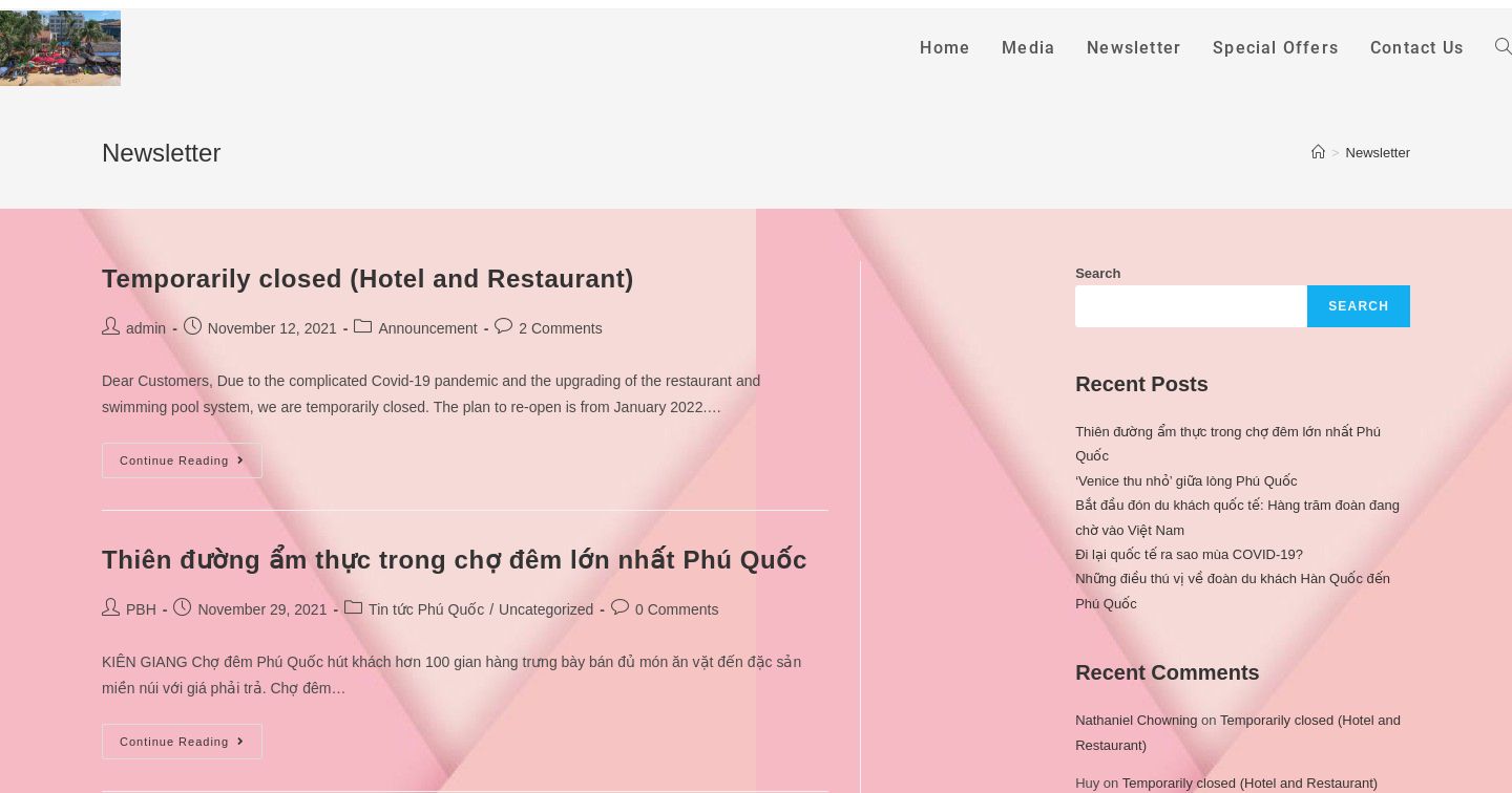 Newsletter – PhuongBinh House Phu Quoc