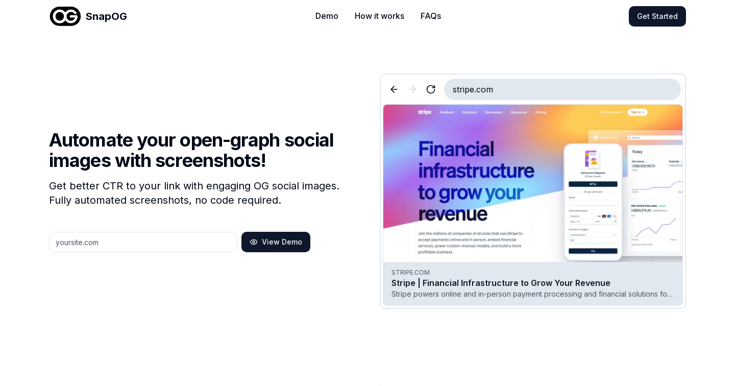 Generate social media previews automatically