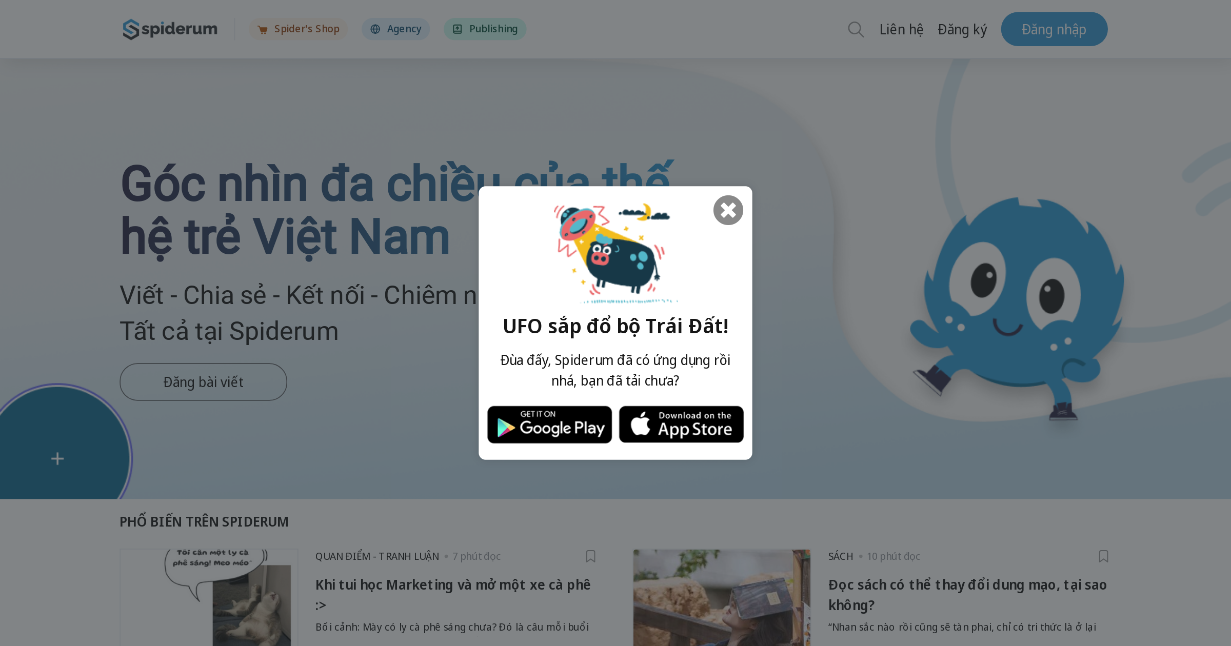 Spiderum | Mạng Xã Hội Chia Sẻ Quan Điểm - Kiến Thức Hàng Đầu Việt Nam