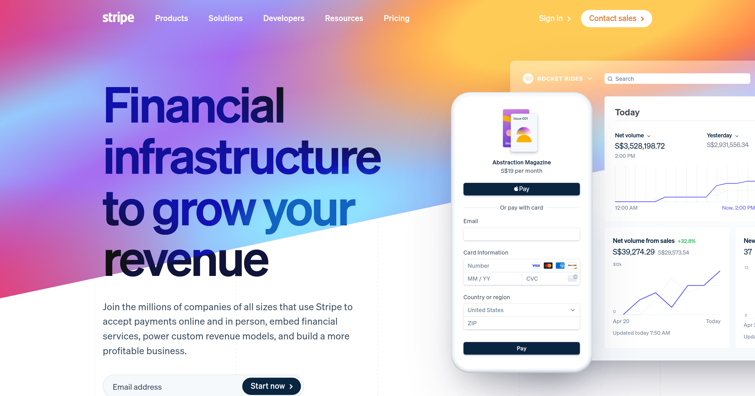 Stripe | Financial Infrastructure to Grow Your Revenue