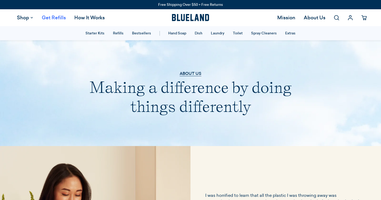 About Us | Blueland