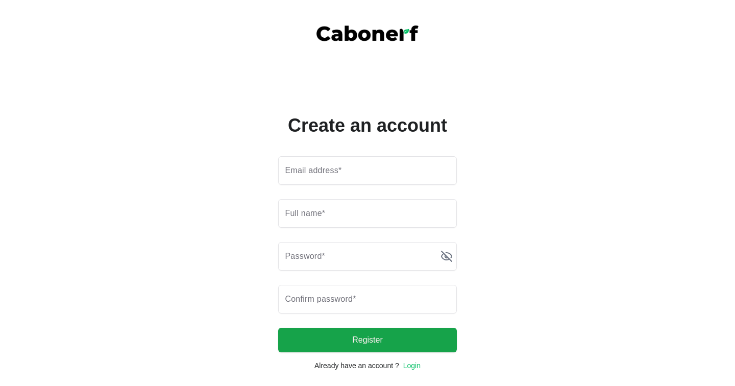 Register - Cabonerf