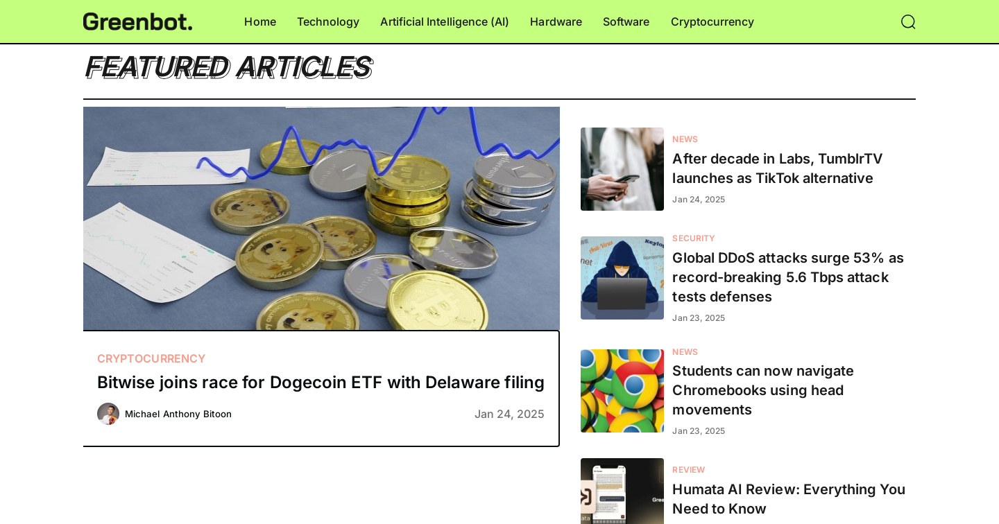 GreenBot | AI News, Hacks, Apps, Tips & Reviews Blog