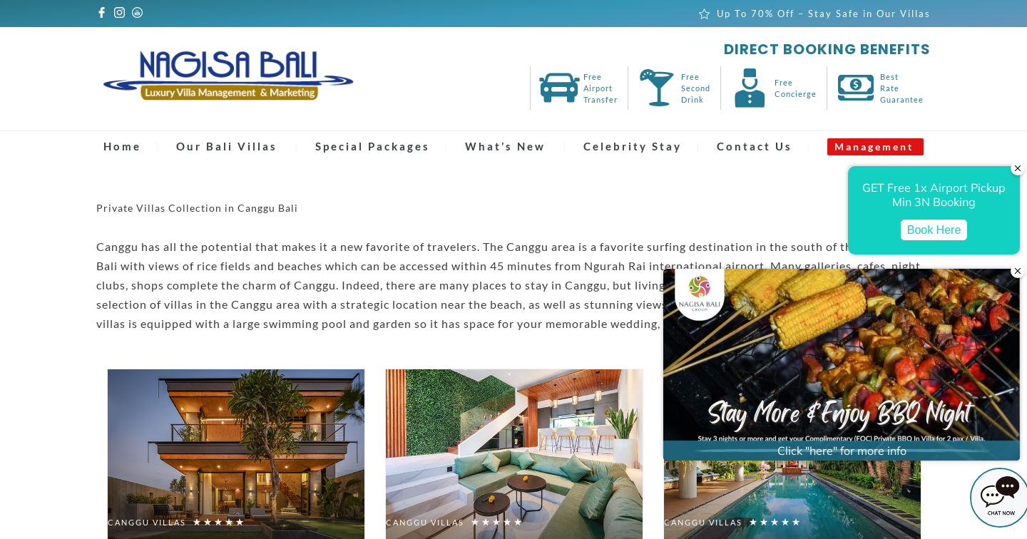 Canggu Villas for Rent | Top 10 Villa in Canggu | Daily and Long Rental