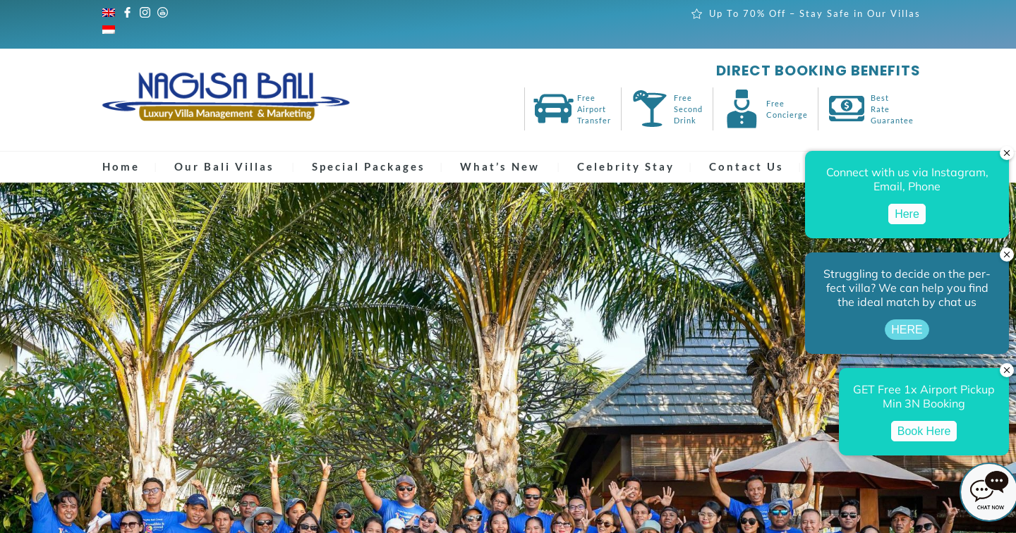 Nagisa Bali® | Luxury Bali Villa Management and Marketing | Your Property is Our Priority