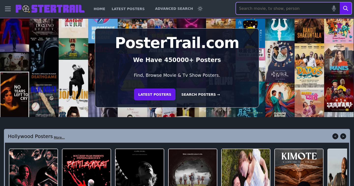 PosterTrail.com Largest Collection Of Movie Tv Show Posters | Updated Daily