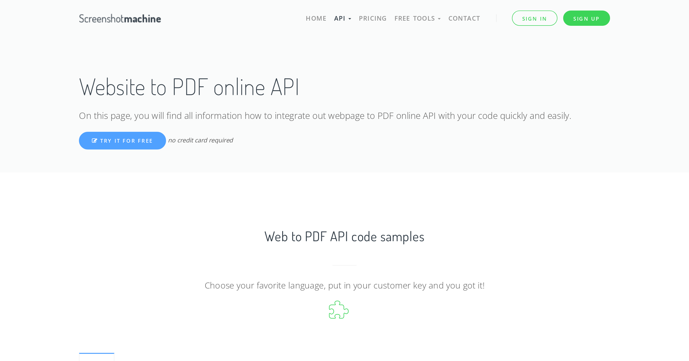 Screenshot Machine - Online website to PDF API