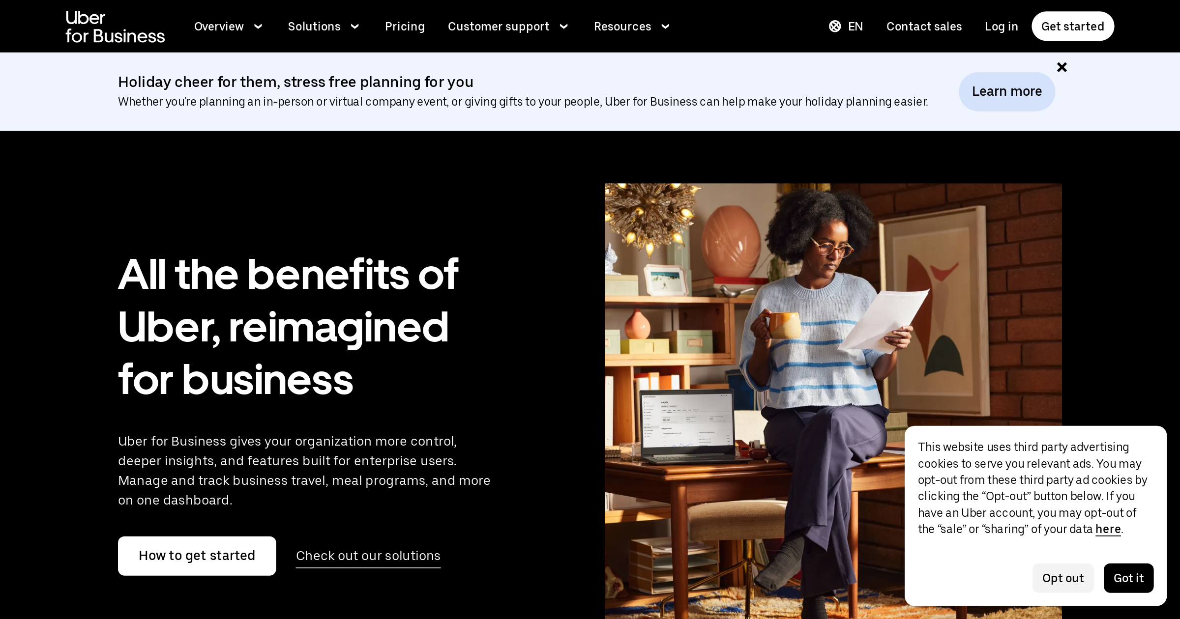 Corporate Travel, Food, & Delivery Services | Uber for Business