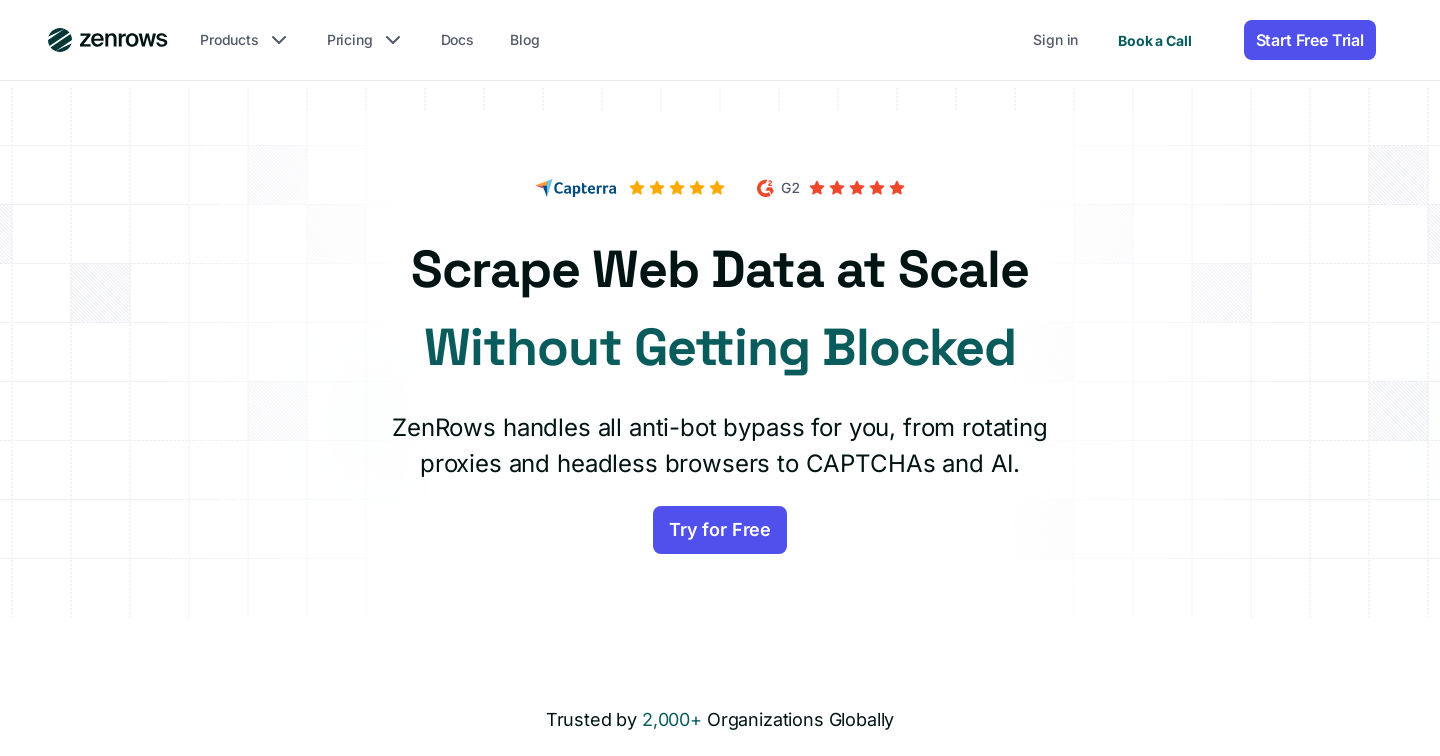 Best Web Scraping Toolkit - ZenRows